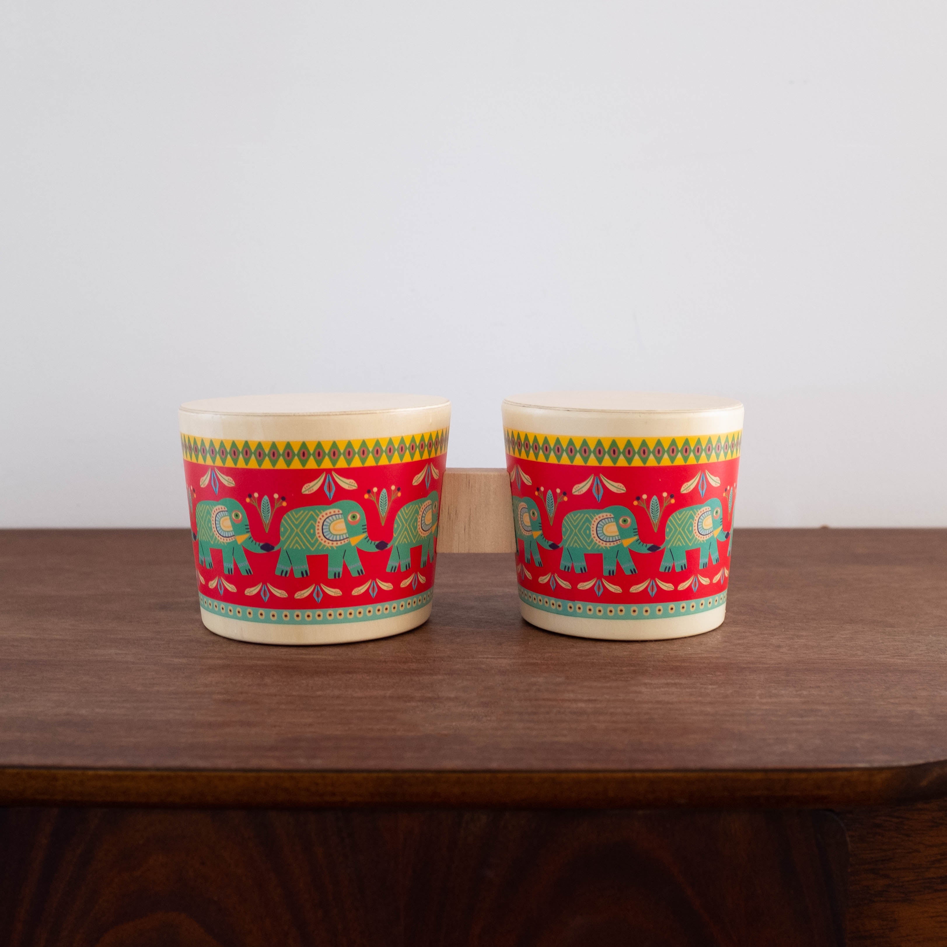 Animambo Wooden Double Drum