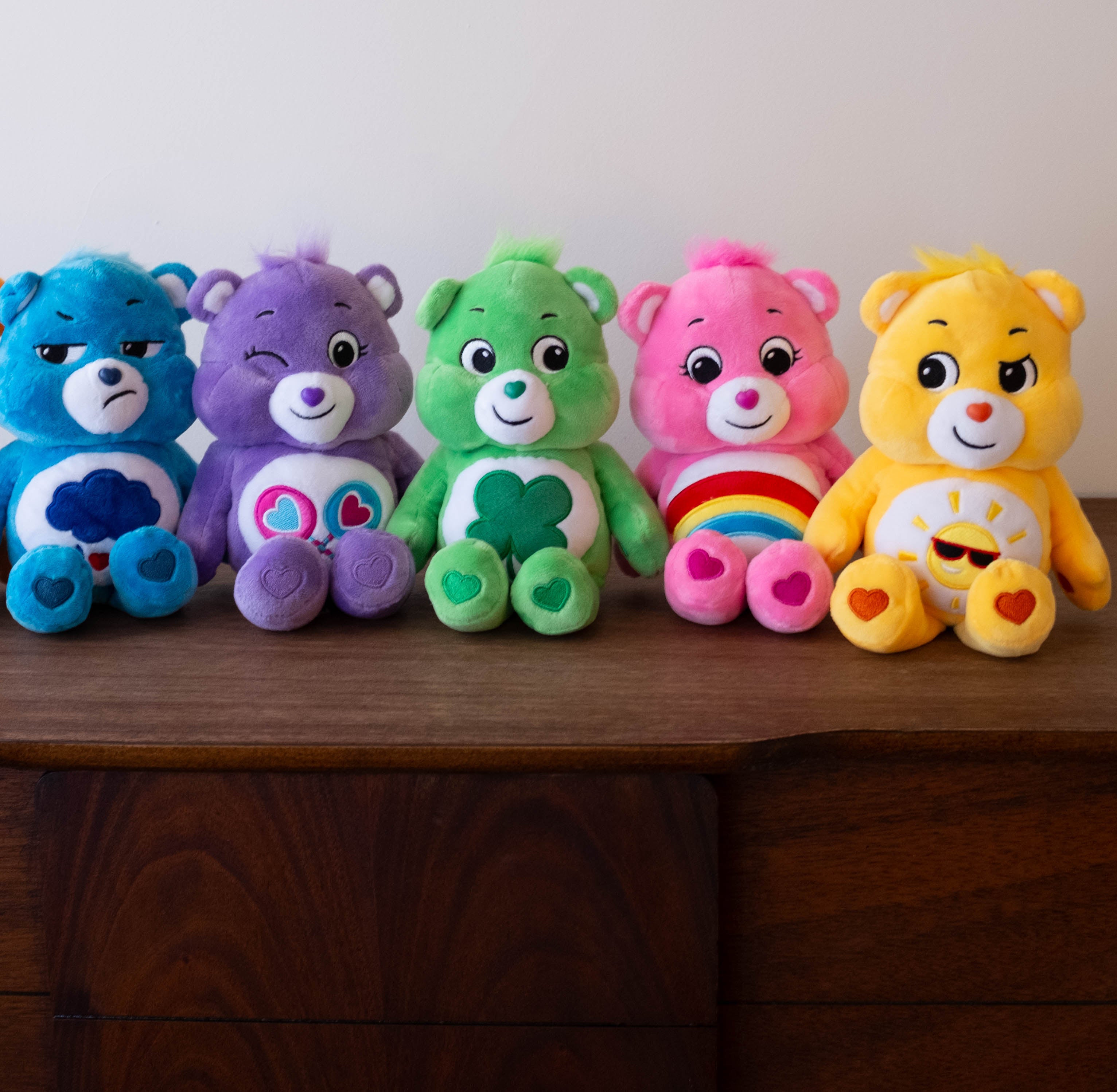 Retro Care Bears Collectible Stuffed Animals - Bean Plush