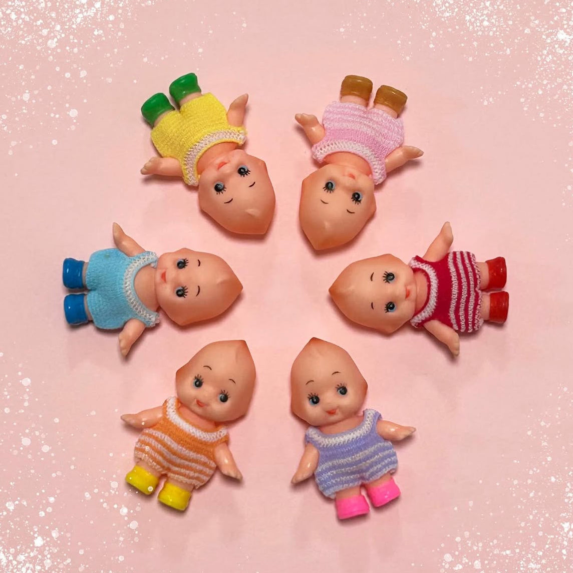 NEW Kewpie Japanese Doll- Mini Kewpie with Knit Outfit and Shoes