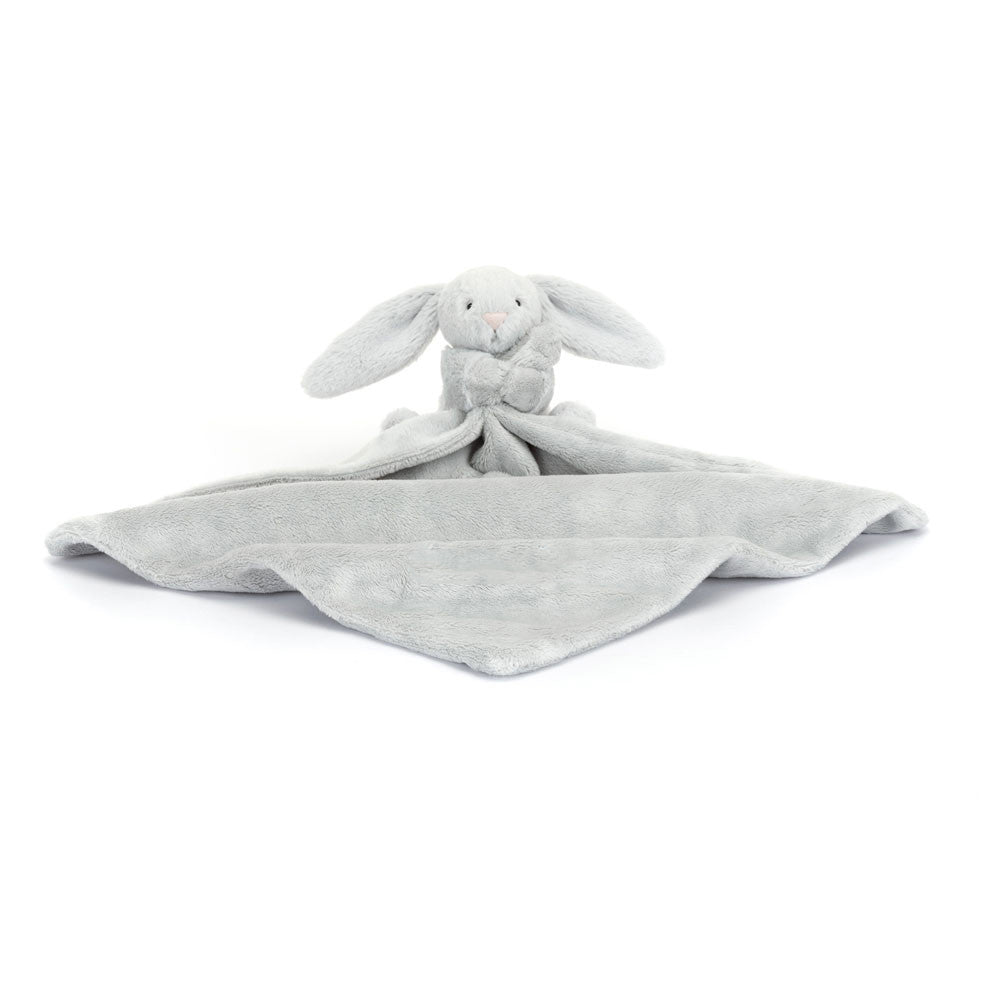 Bashful Grey Bunny Soother Blankie
