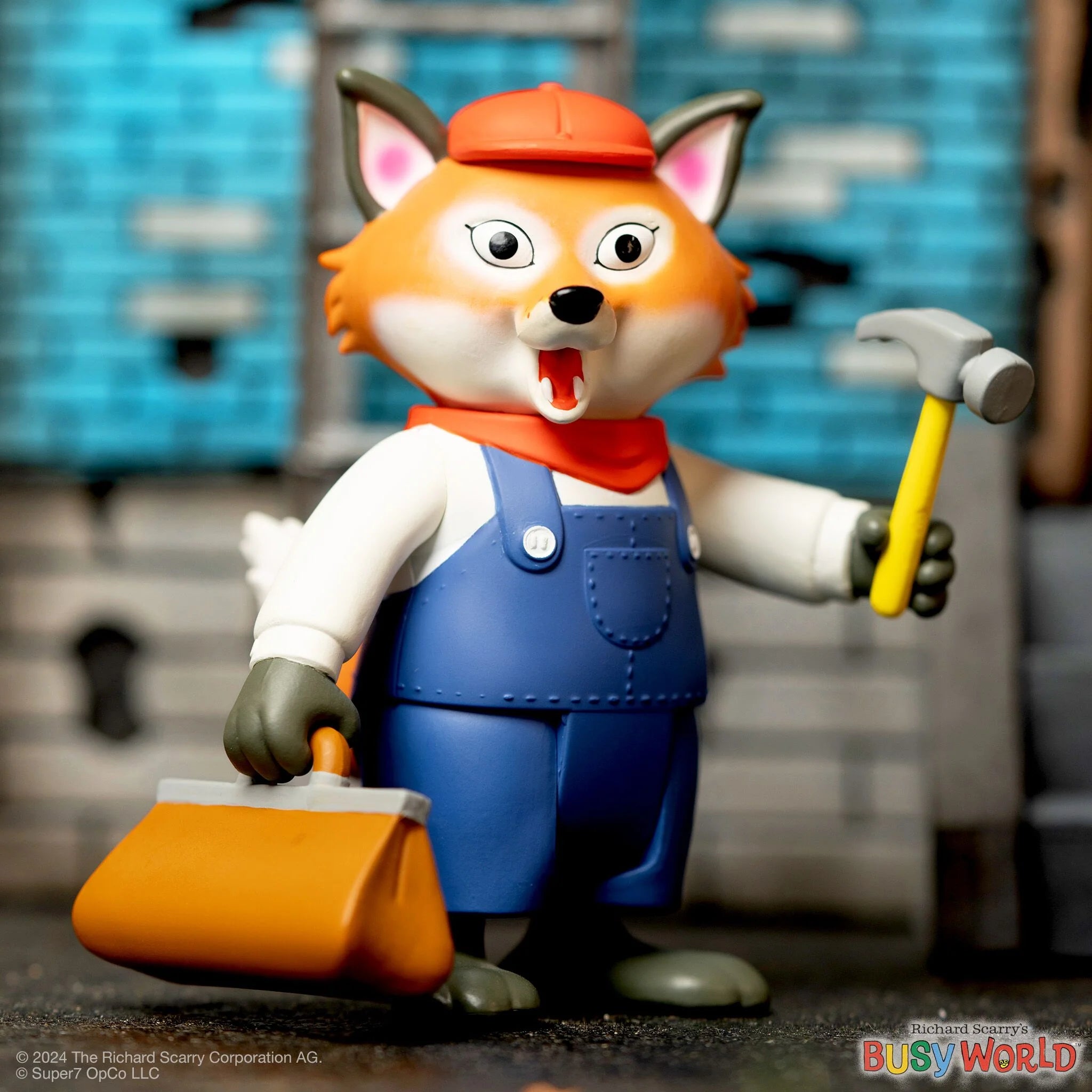Richard Scarry Collectible - Mr. Fixit Fox