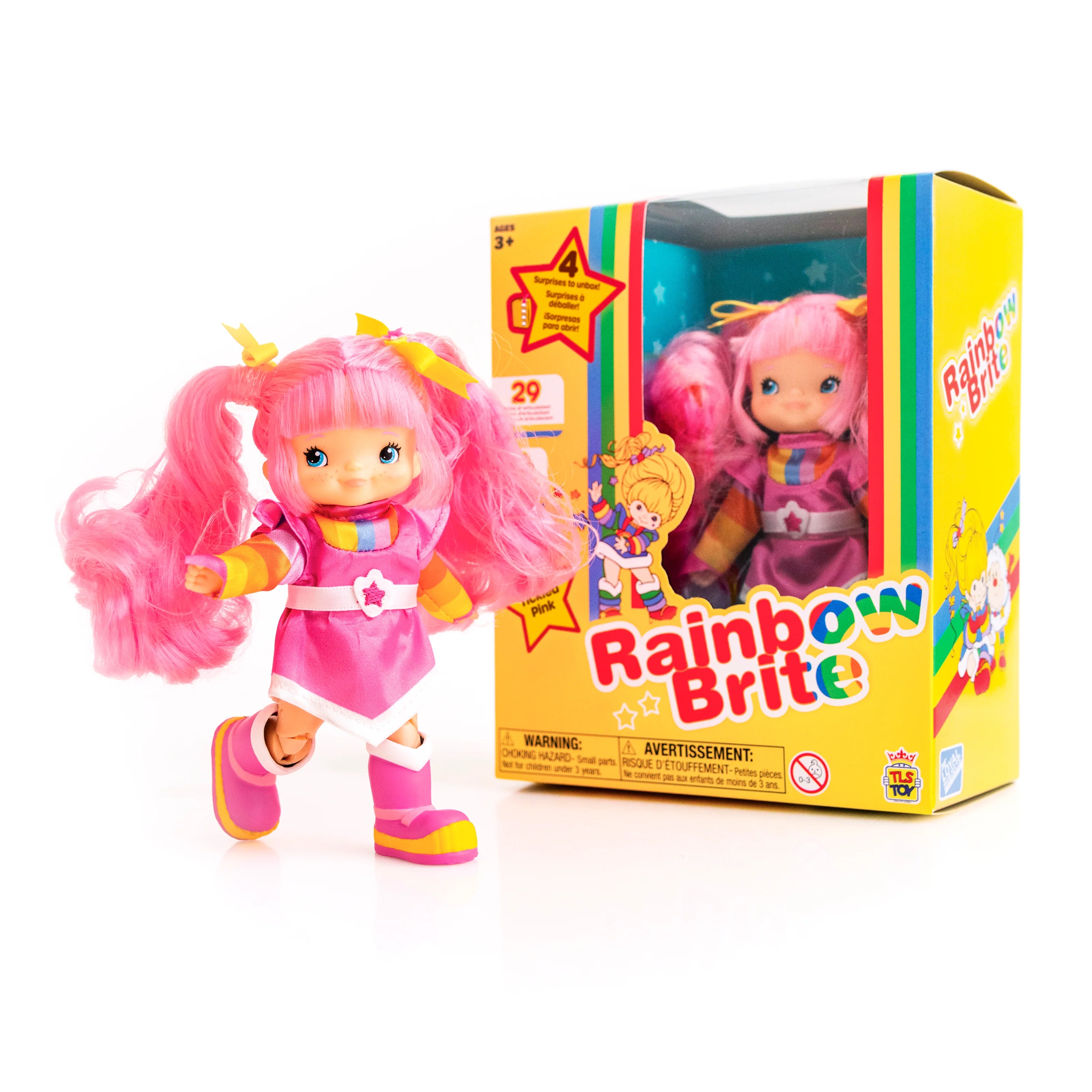 Rainbow Brite 5.5" Doll - Tickled Pink