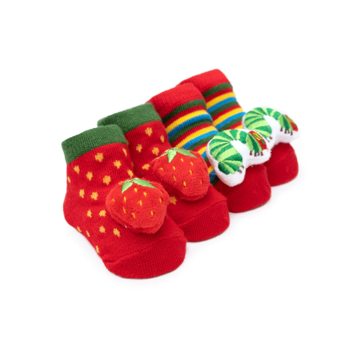 World of Eric Carle The Very Hungry Caterpillar Baby Rattle Socks - 2 Pack