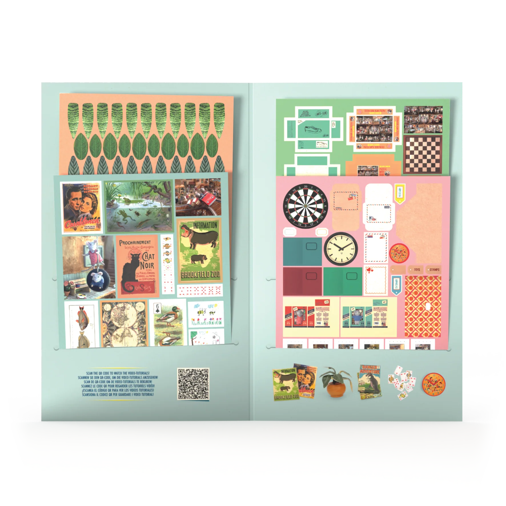 Mouse Mansion DIY Die Cuts Kit - Kid's Bedroom