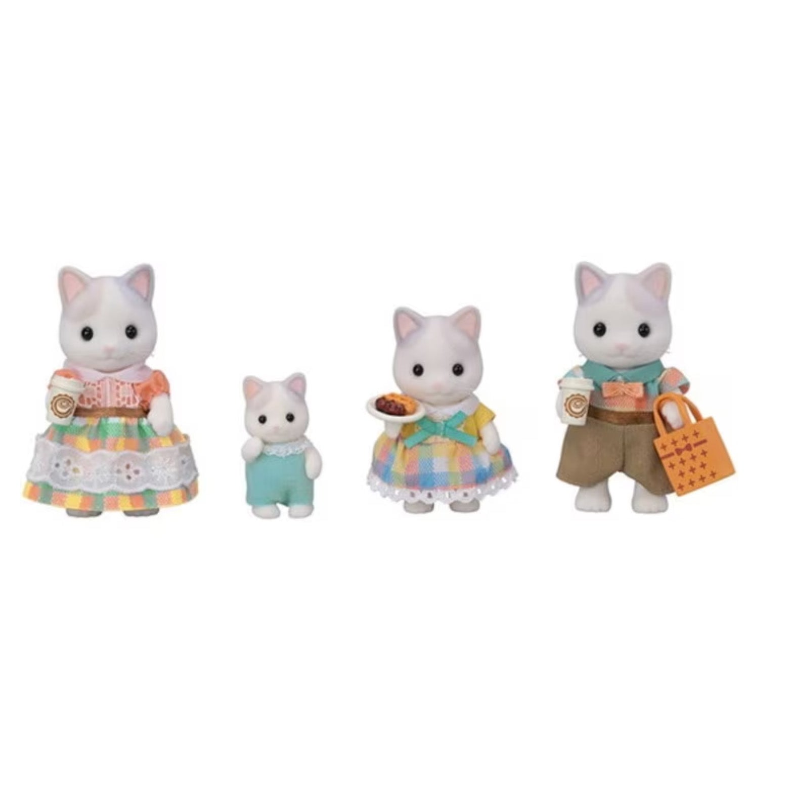 NEW Latte Cat Family