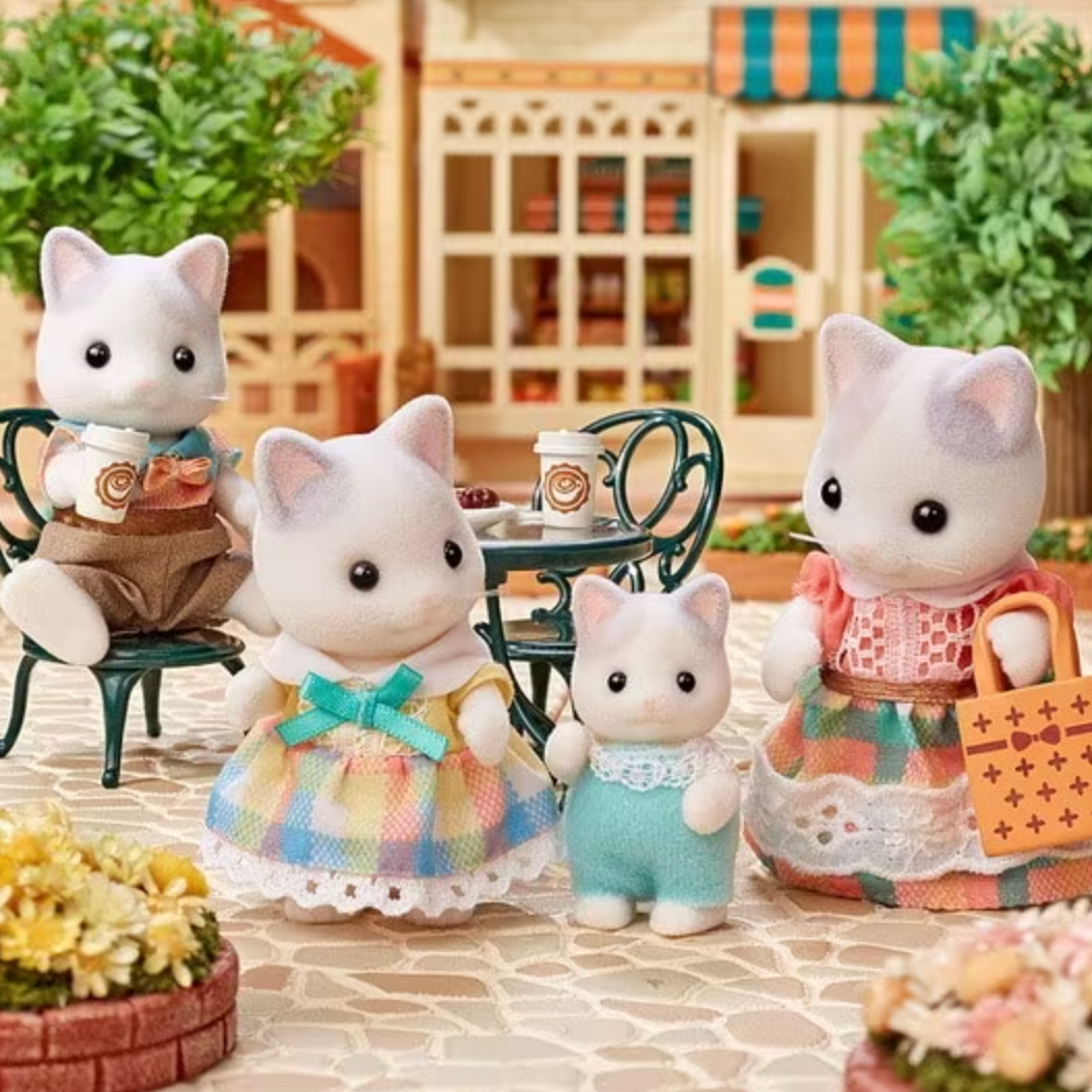 NEW Latte Cat Family
