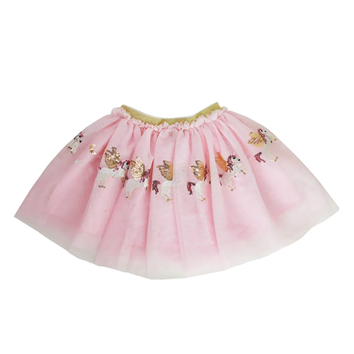 NEW Pink and Gold Sequin Unicorn Tutu