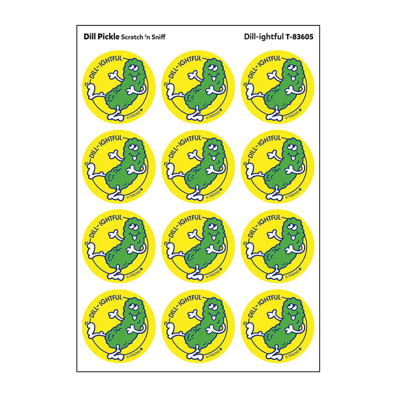 Retro Scratch and Sniff Stinky Stickers- Available in Different Scents