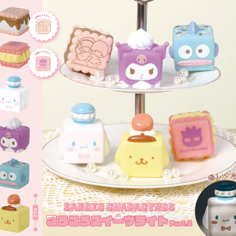 Japanese Blind Capsule- Sanrio Characters Sweets Light Mascot Ver. 2