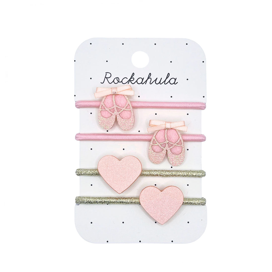 Ballet Shoes Ponies Hair Ties