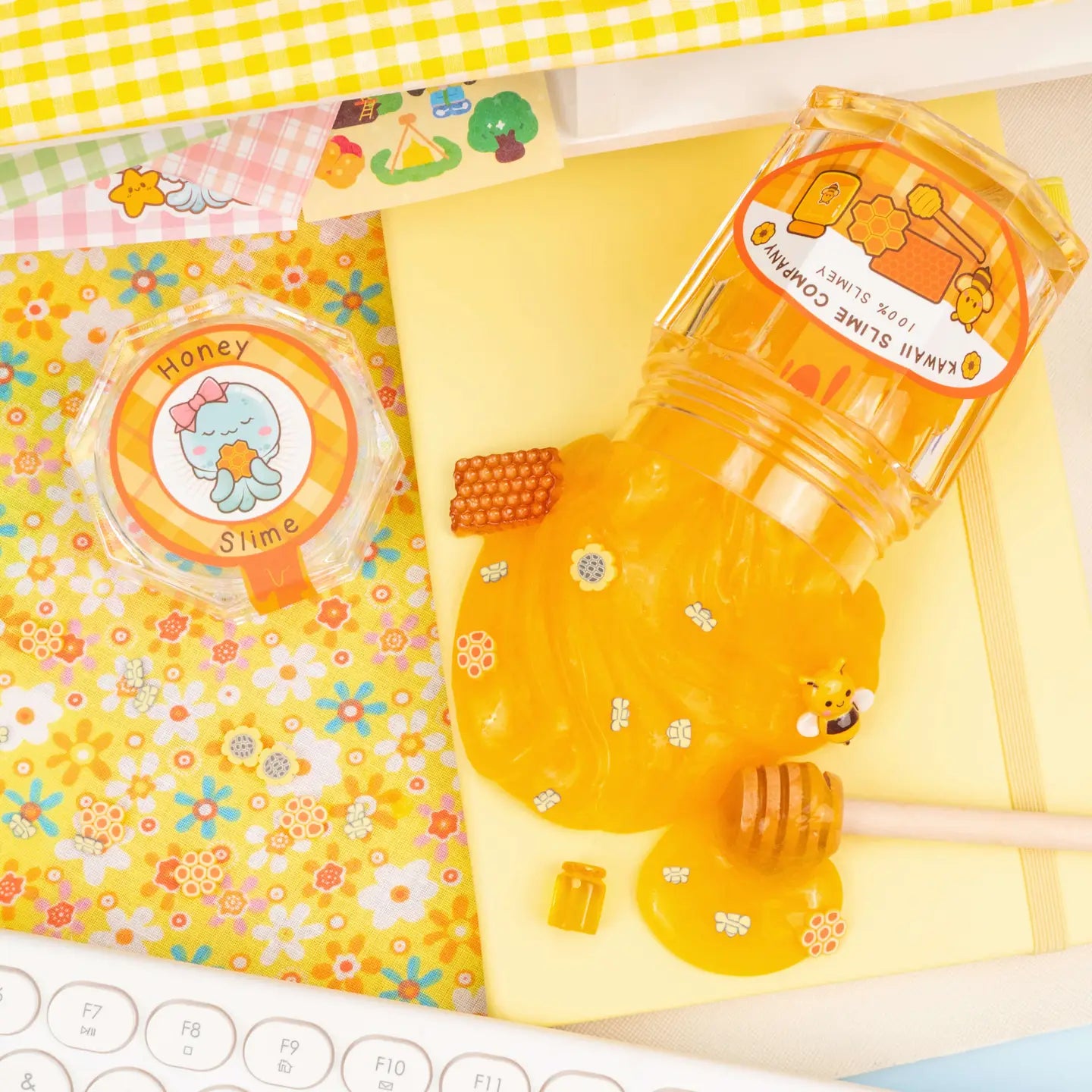 NEW Homemade Honey Slime Jar