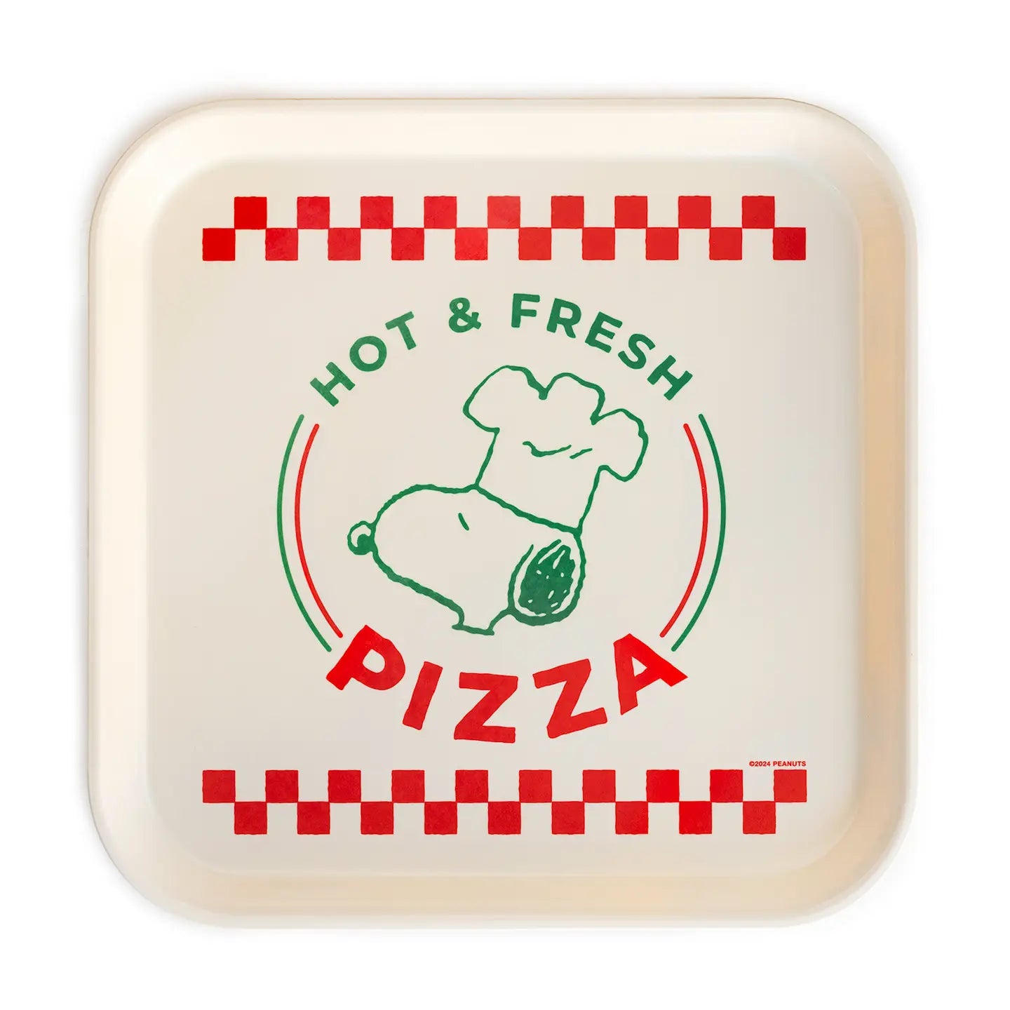 Retro Snoopy Pizza Tray