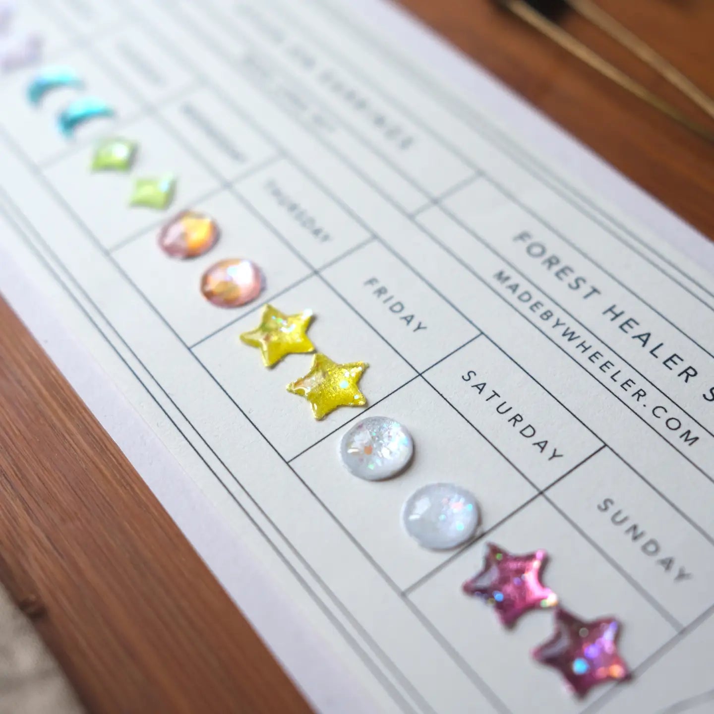 Handmade Mother of Dreams Stick-On Earring Set