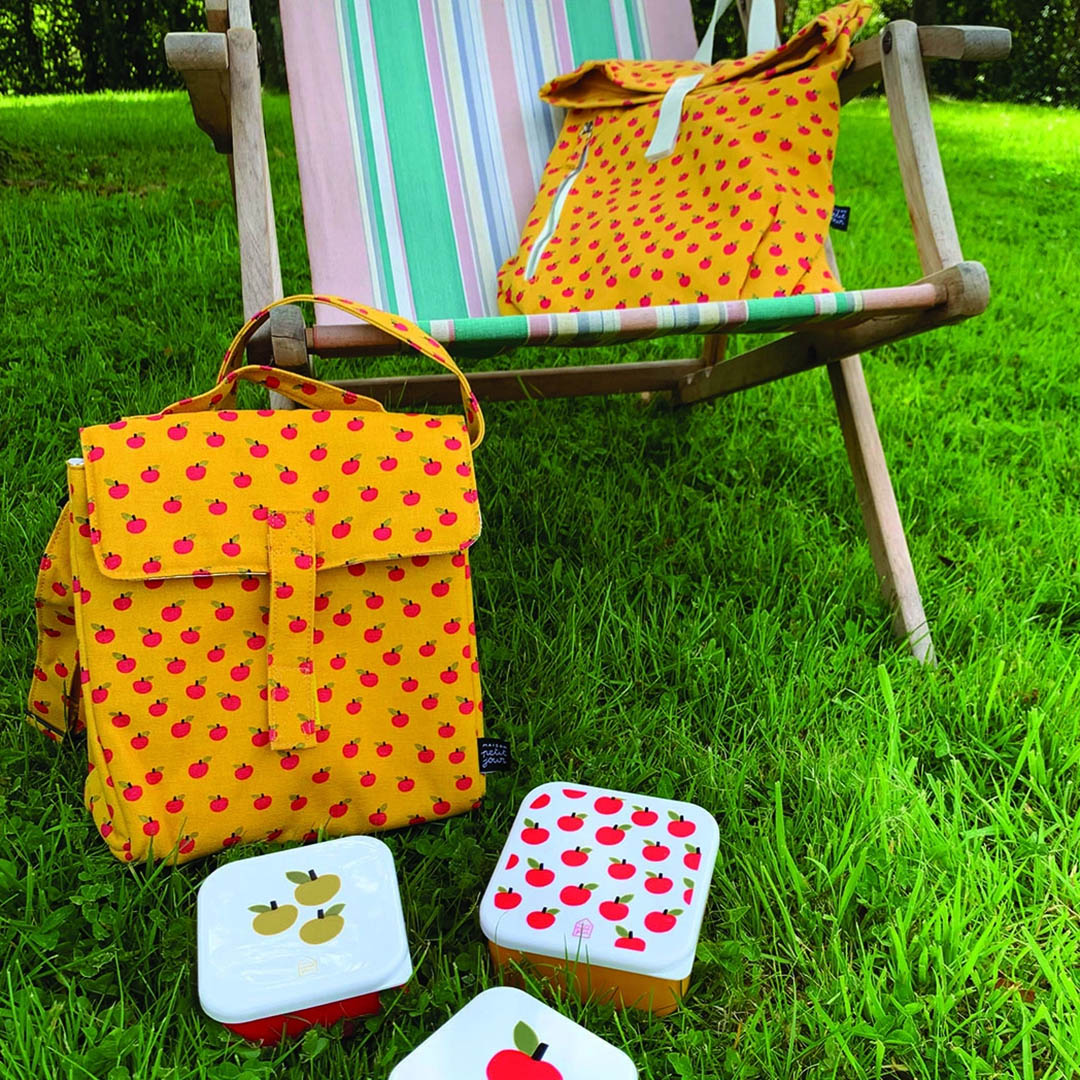 Kiddie Insulated Lunch Bag- Apple