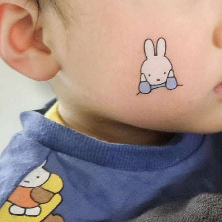 Miffy Temporary Tattoo Sticker Sheet - Available in 6 Styles!