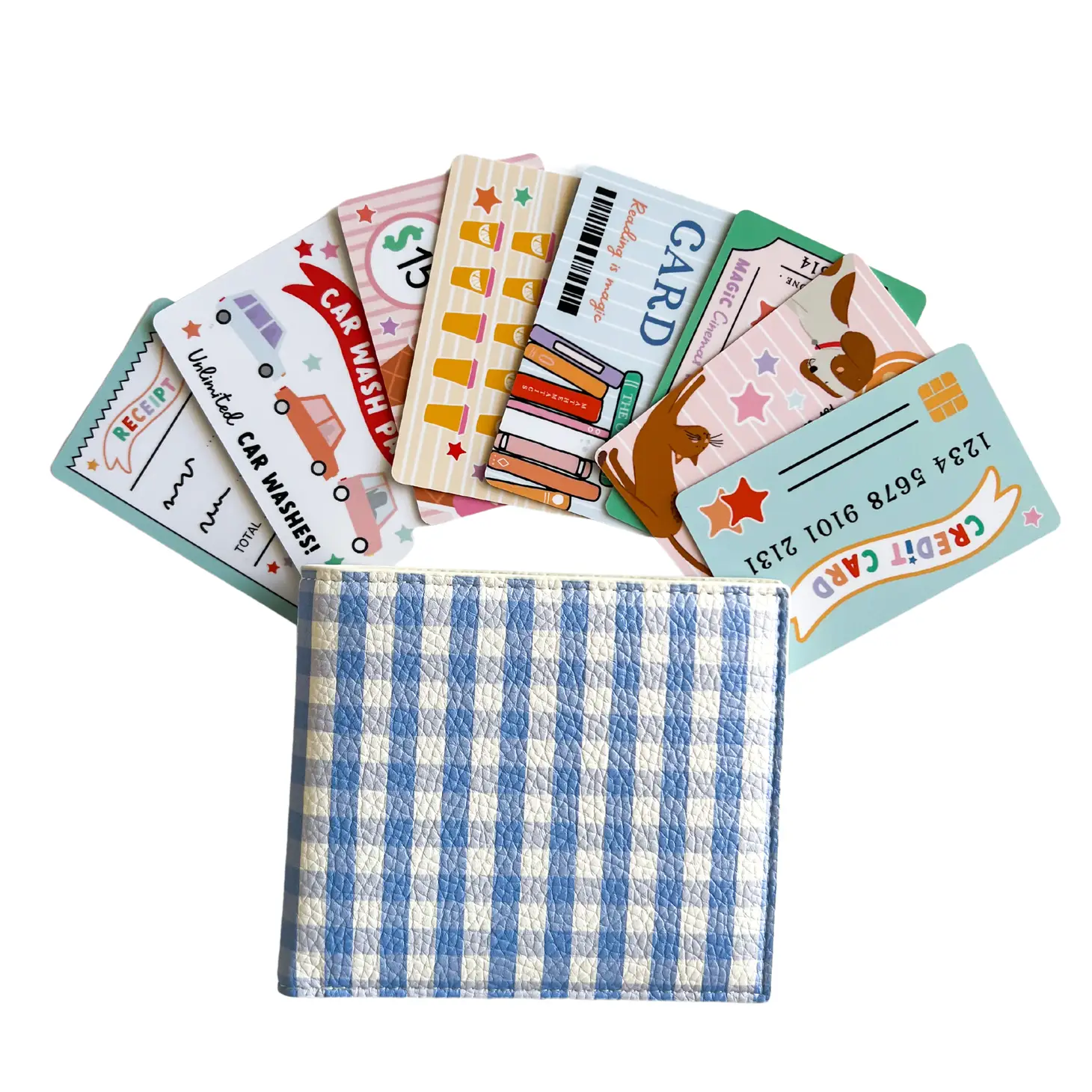 NEW Pretend Play Wallet + Credit Card Set