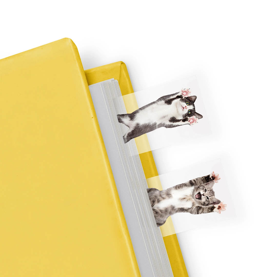 Cat in A Book - Cute Kitty Bookmark