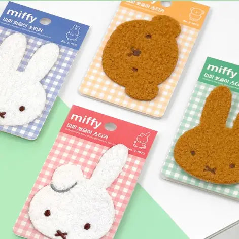 Miffy Fluffy Fuzzy Deco Stickers