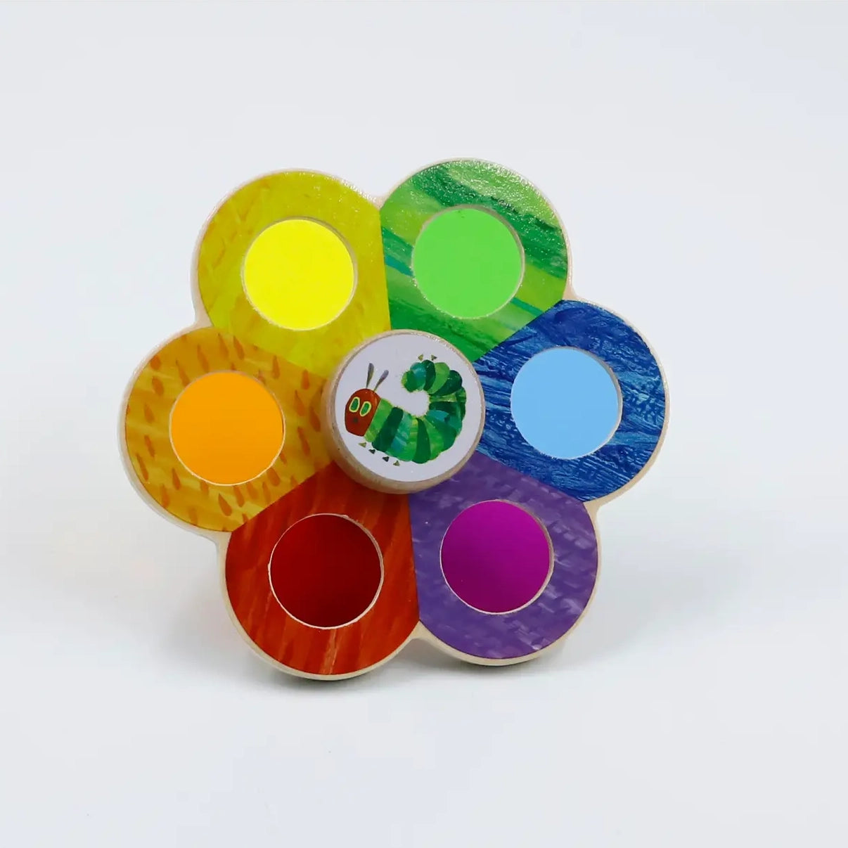Eric Carle Very Hungry Caterpillar:  Wood Color Discovery Spinner