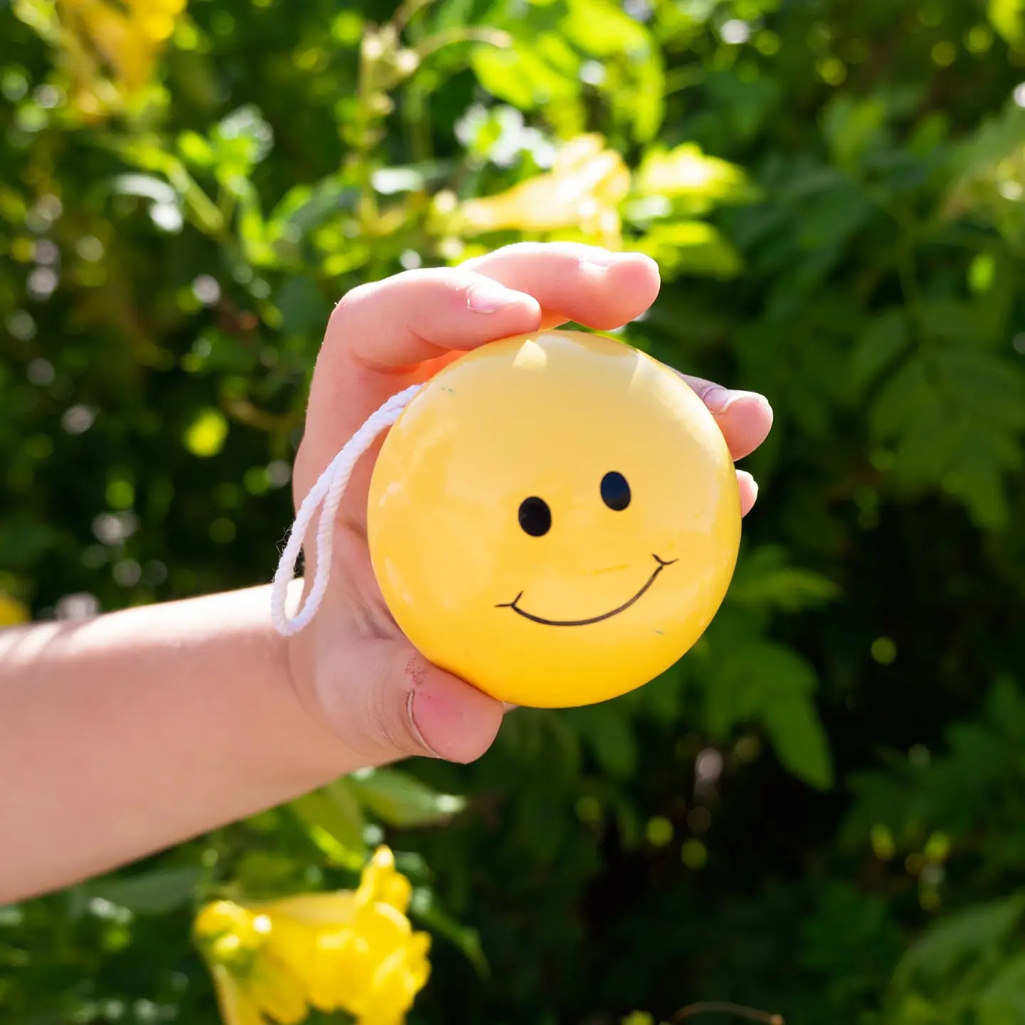 Wooden Happy Rainbow Yo-Yo