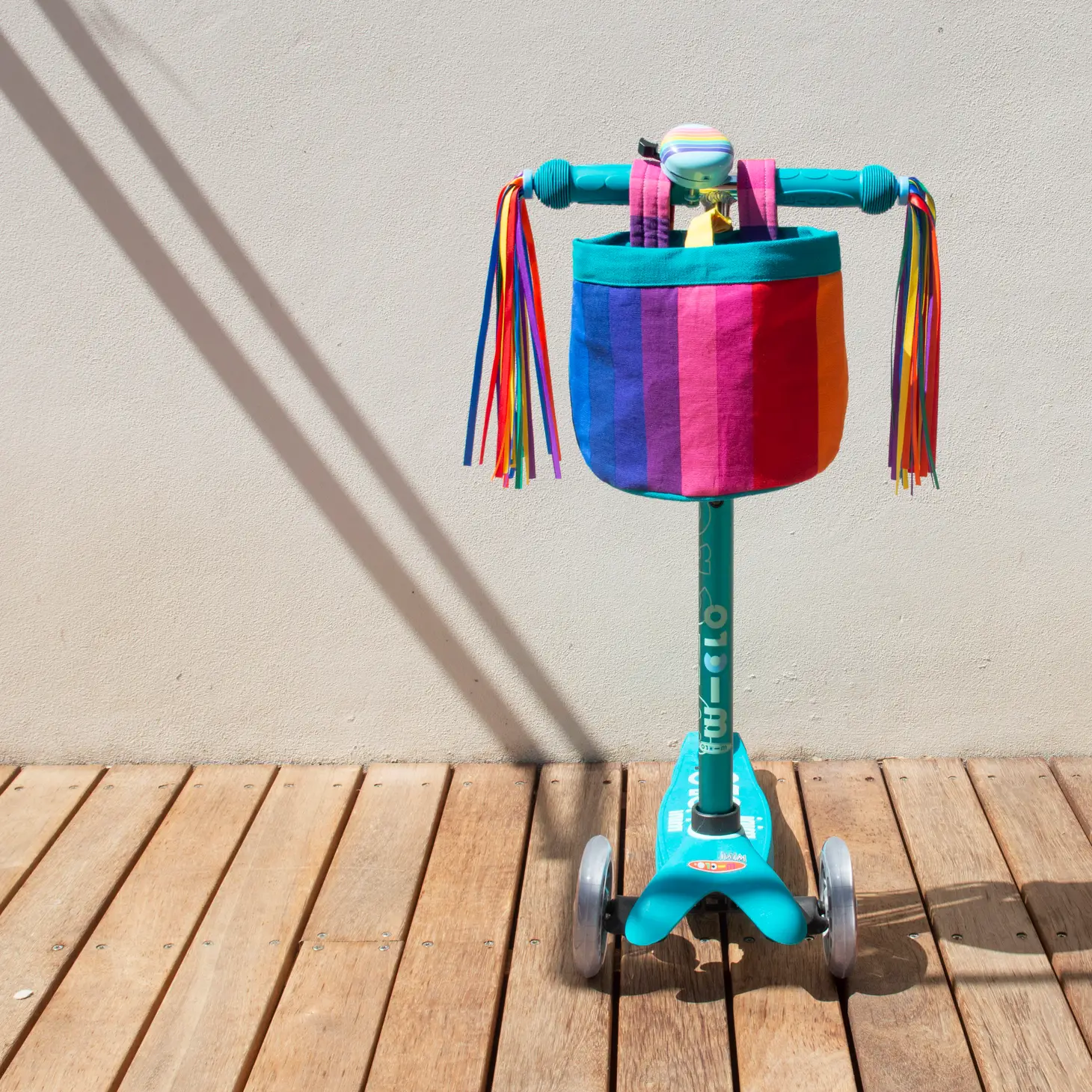NEW Classic Rainbow Bike & Scooter Streamer