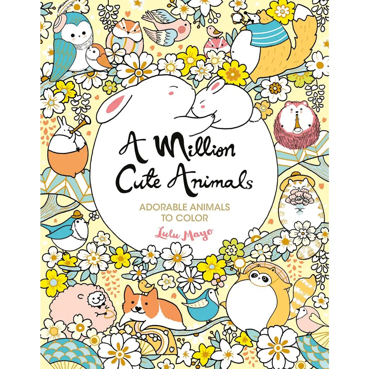 Coloring Book: A Million Cute Animals