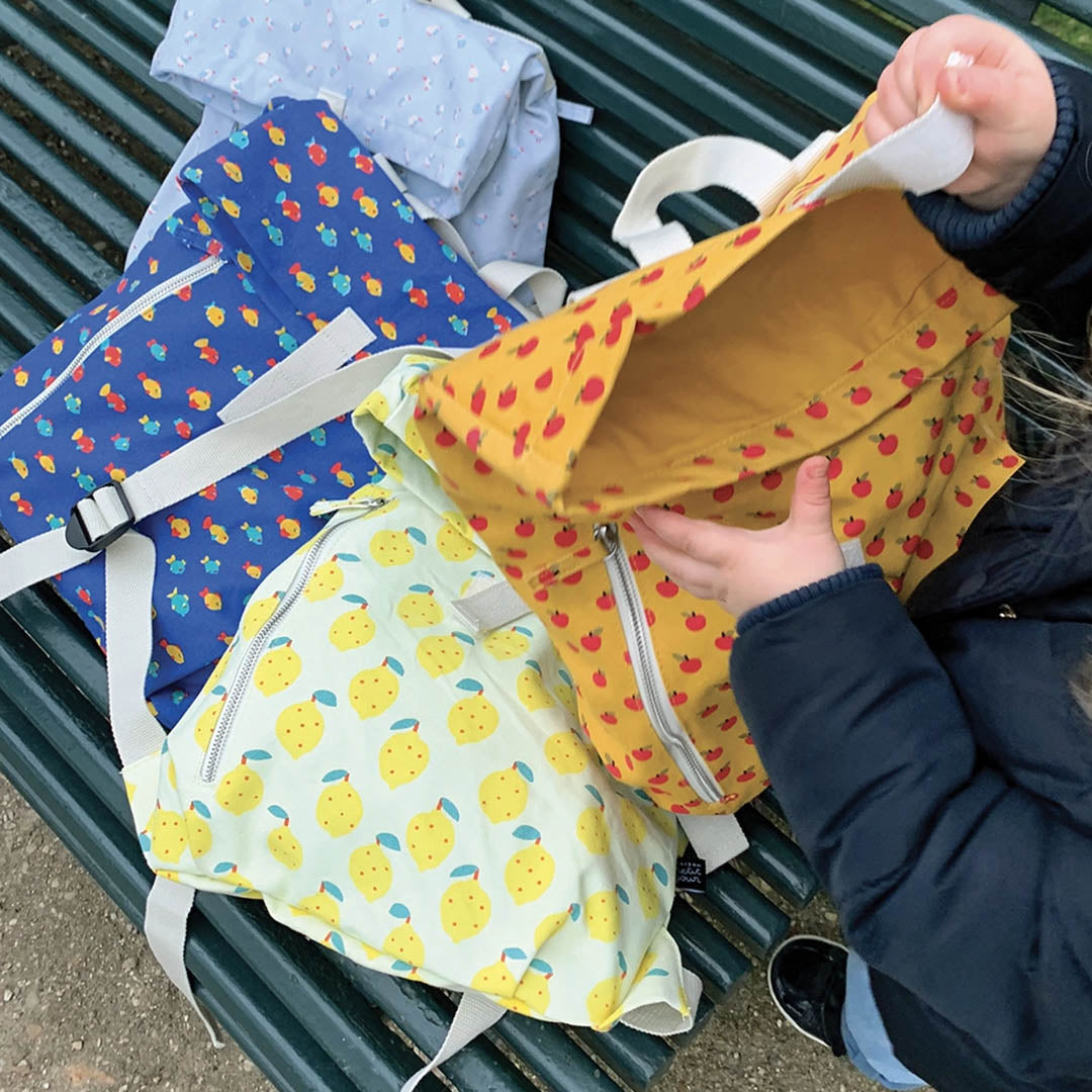 Kiddie Backpack Messenger - Lemon
