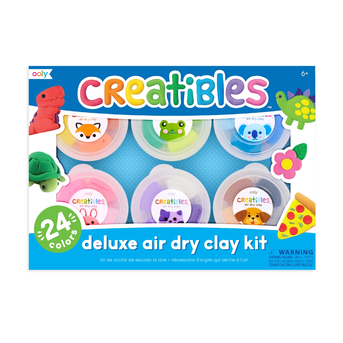 NEW Creatibles D.I.Y. Air-Dry Clays Kit