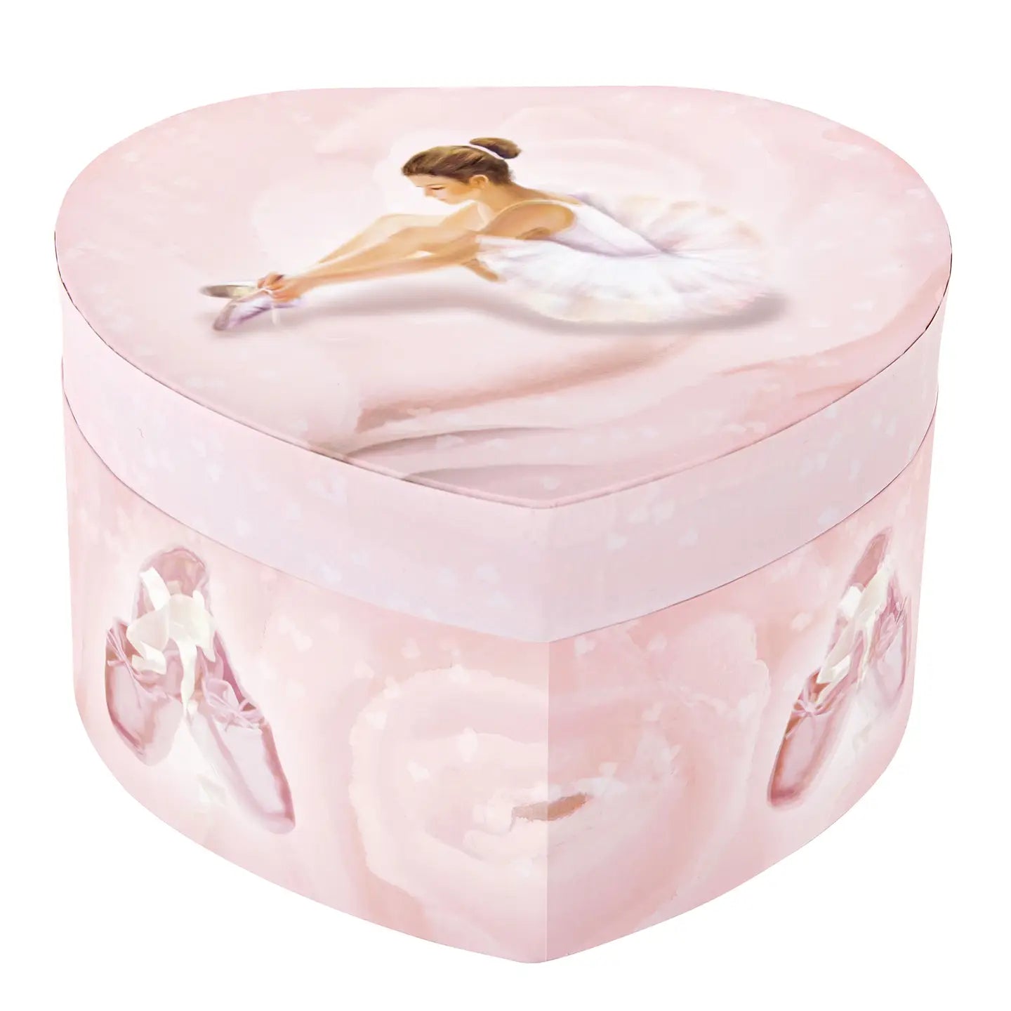 NEW Jewelry Music Box- Ballerina Glow in the Dark Heart