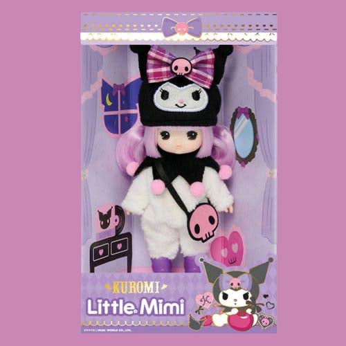 Limited Edition Sanrio Little Mimi Dolls- Kuromi
