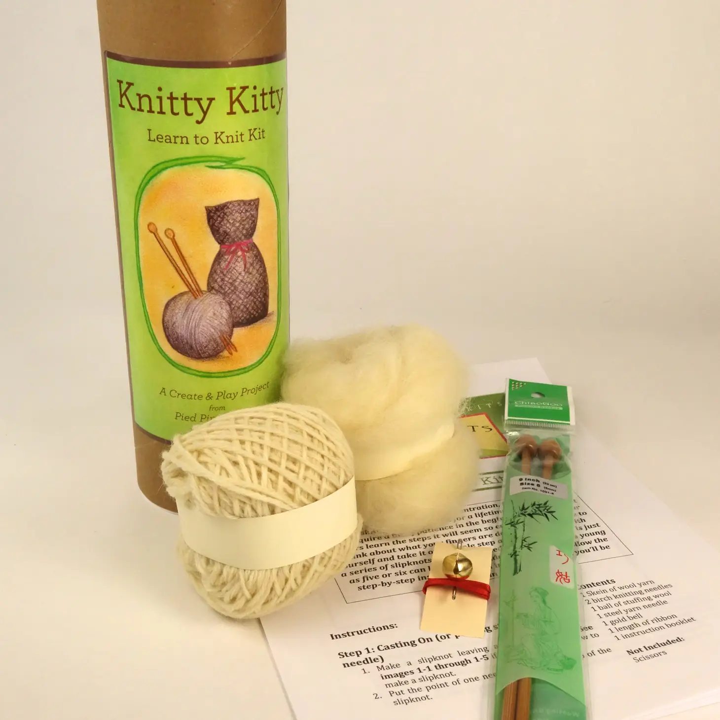 Knitty Kitty DIY Craft Kit for Kids