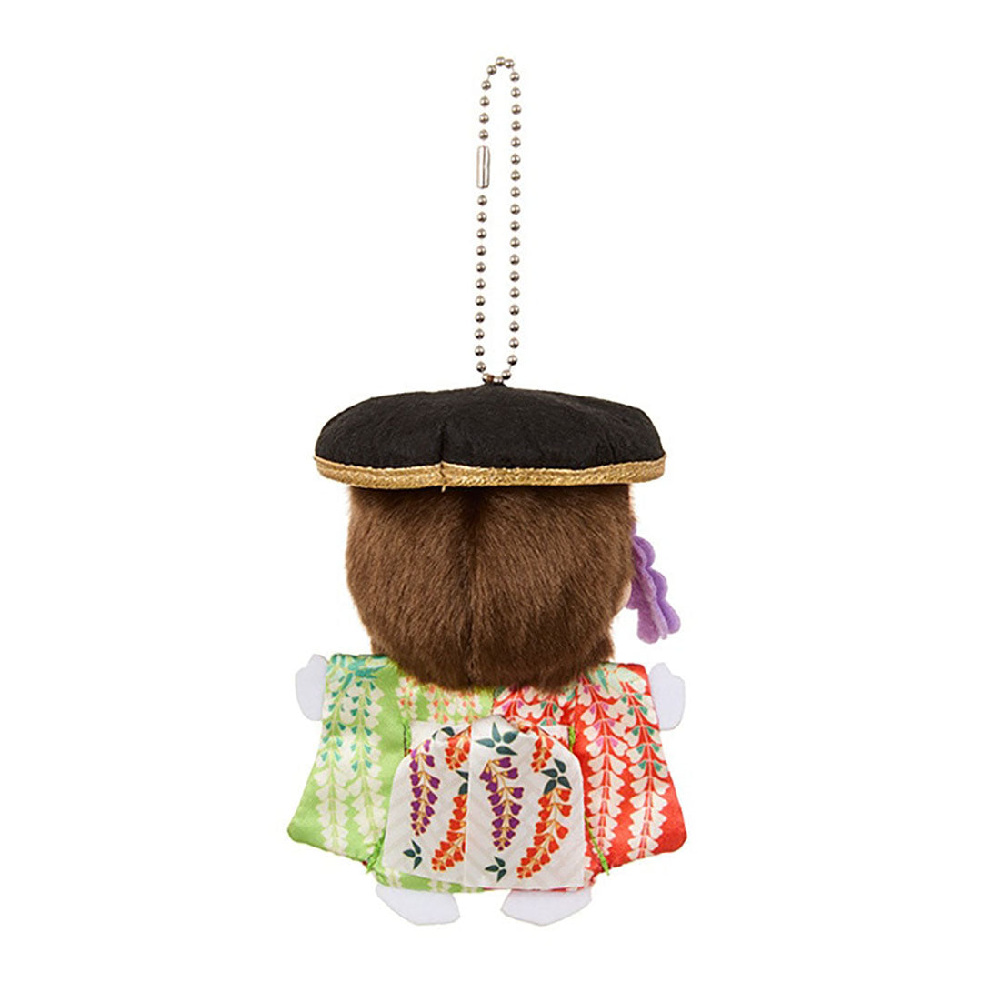 NEW Limited Monchhichi Series- Kabuki Fujimusume Keychain