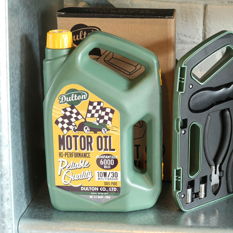 NEW Retro Motor Oil Tool Set with Built-in Flashlight