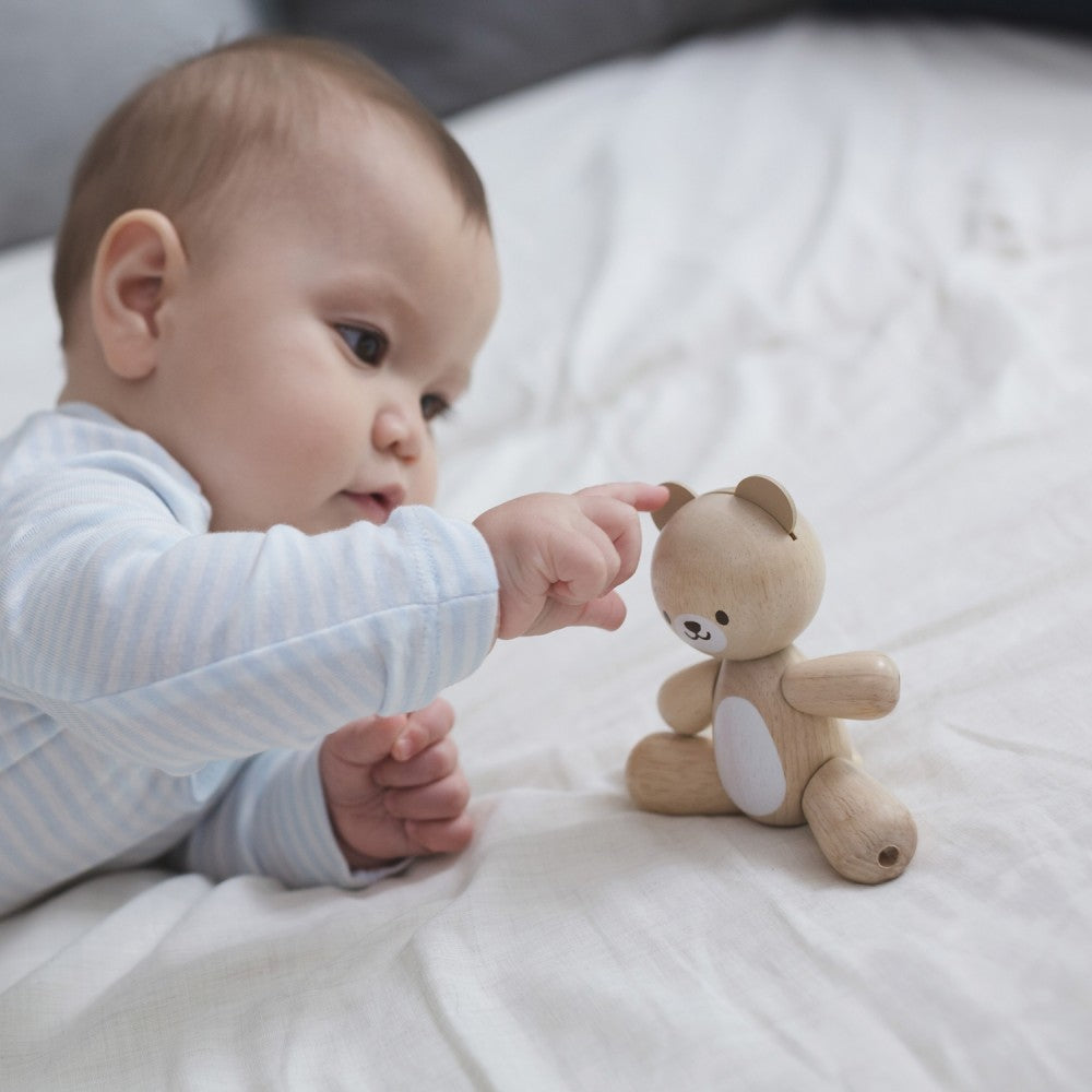 Wooden Bear Baby Toy