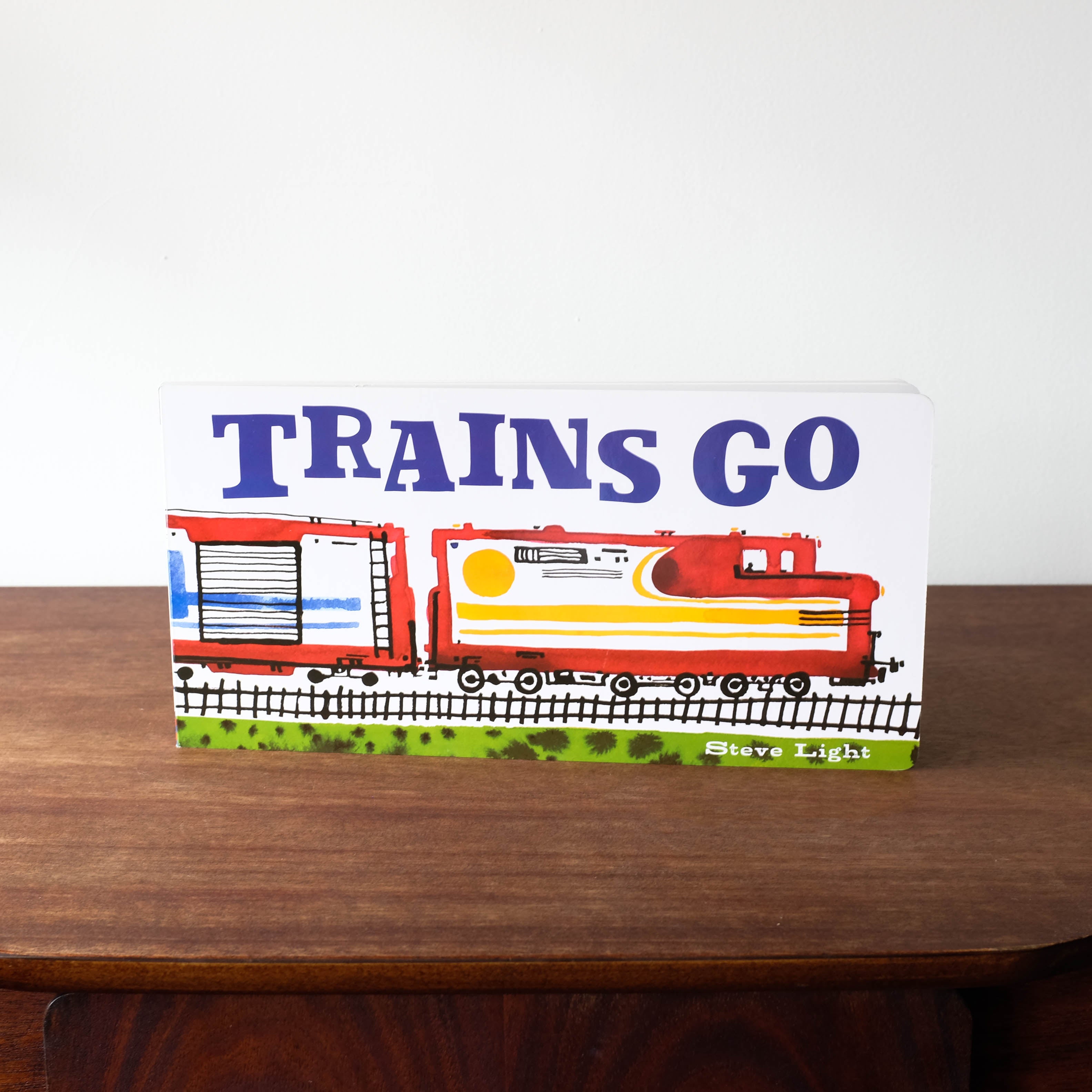 Trains Go Book