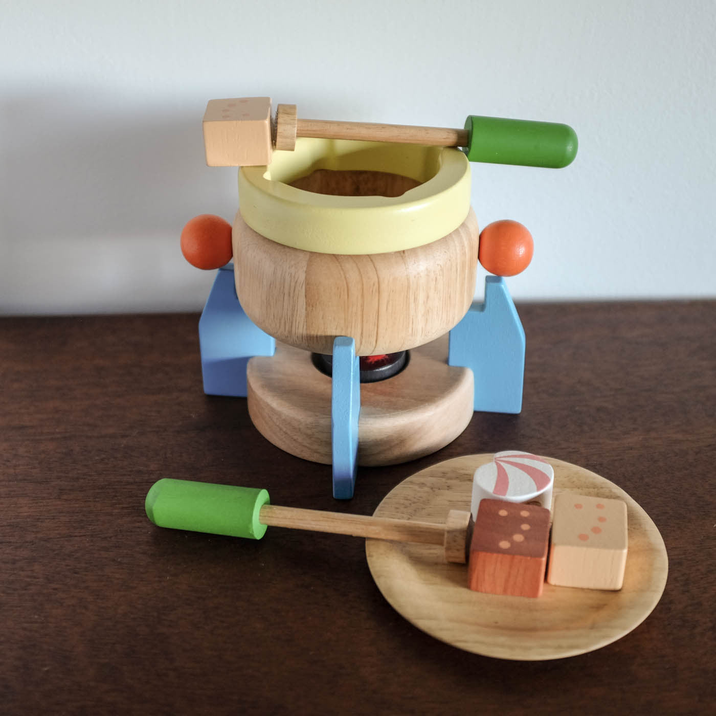 Wooden Fondue Play Set