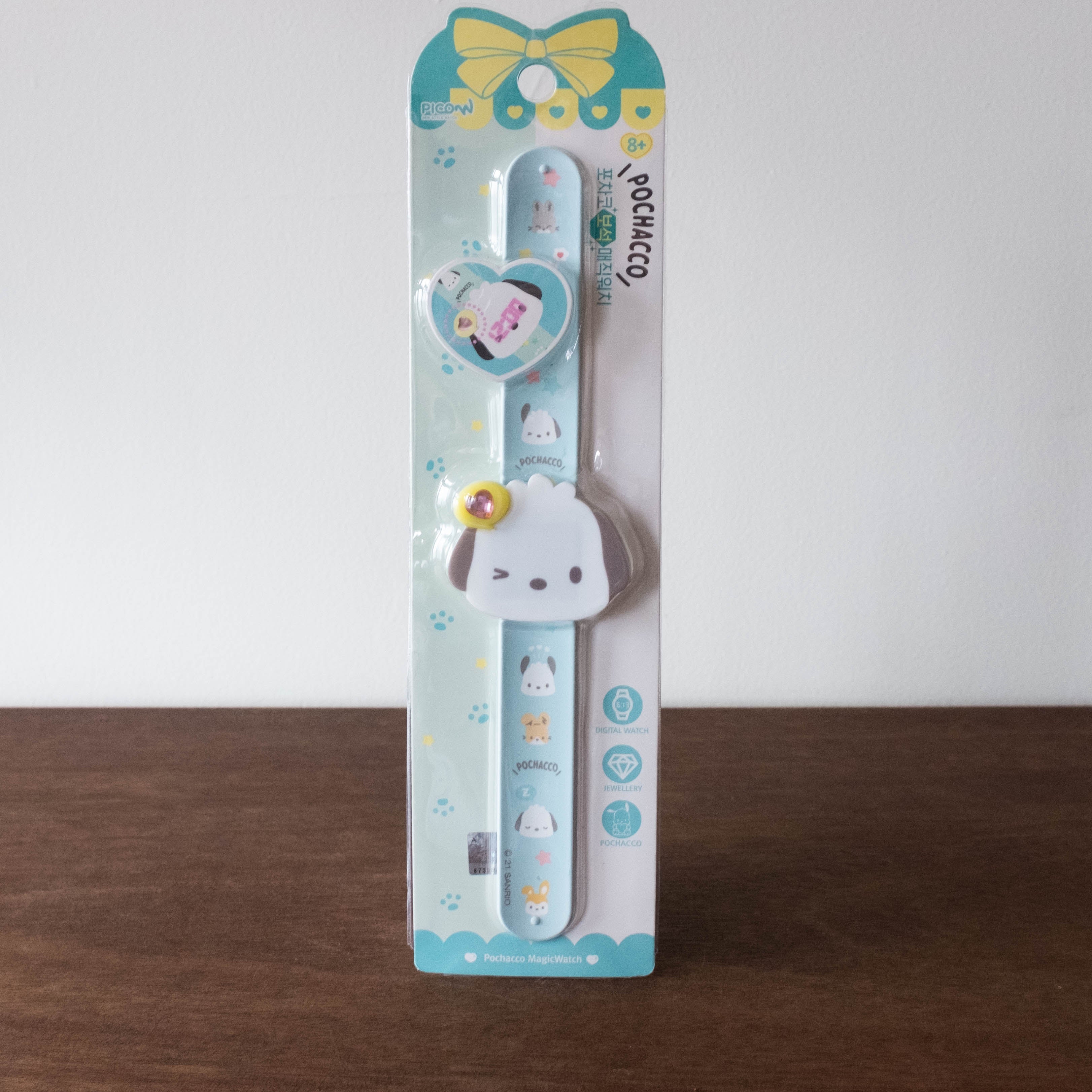 Sanrio Digital Slap Bracelet Watch- Pochacco