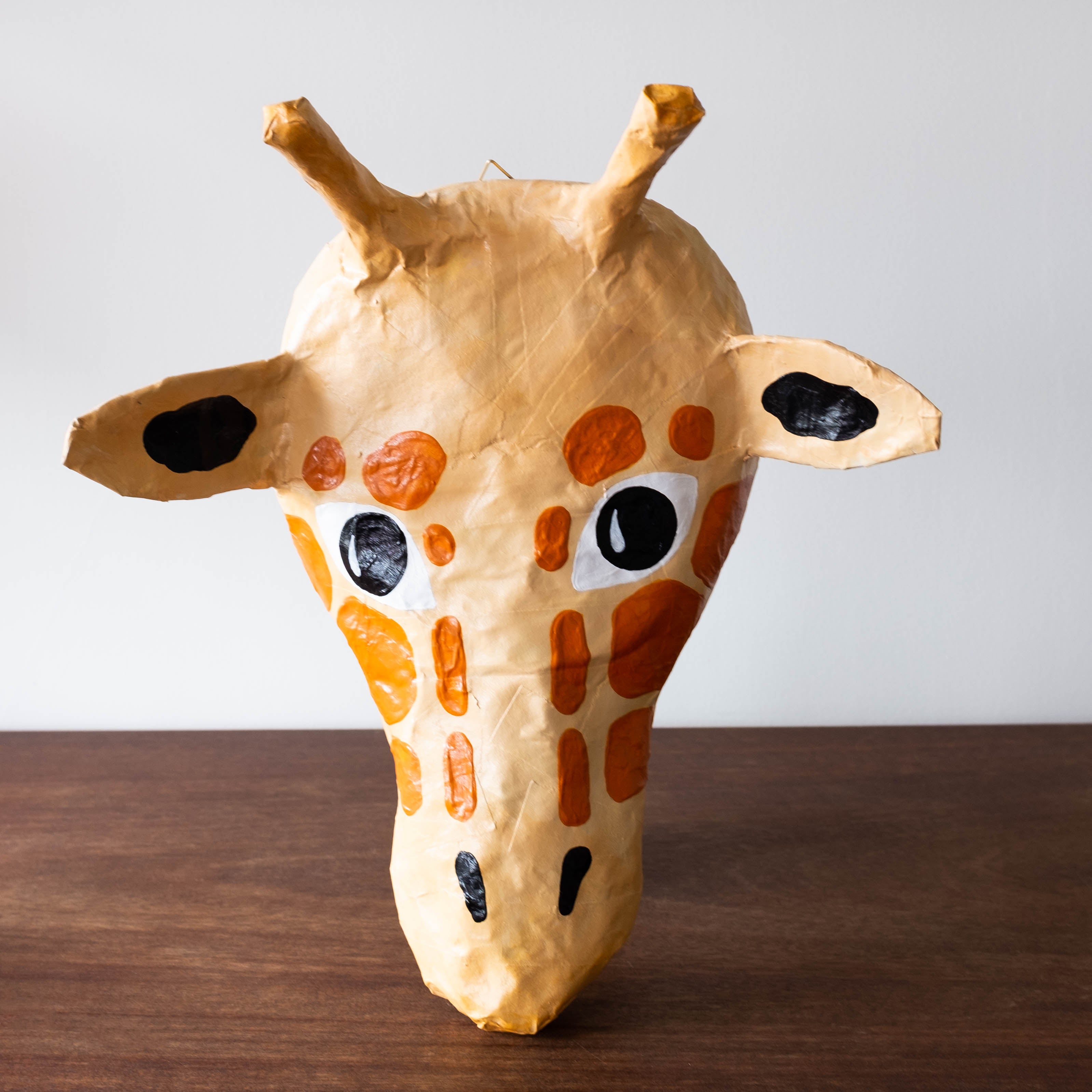 NEW Paper Mache Animal Head- Giraffe
