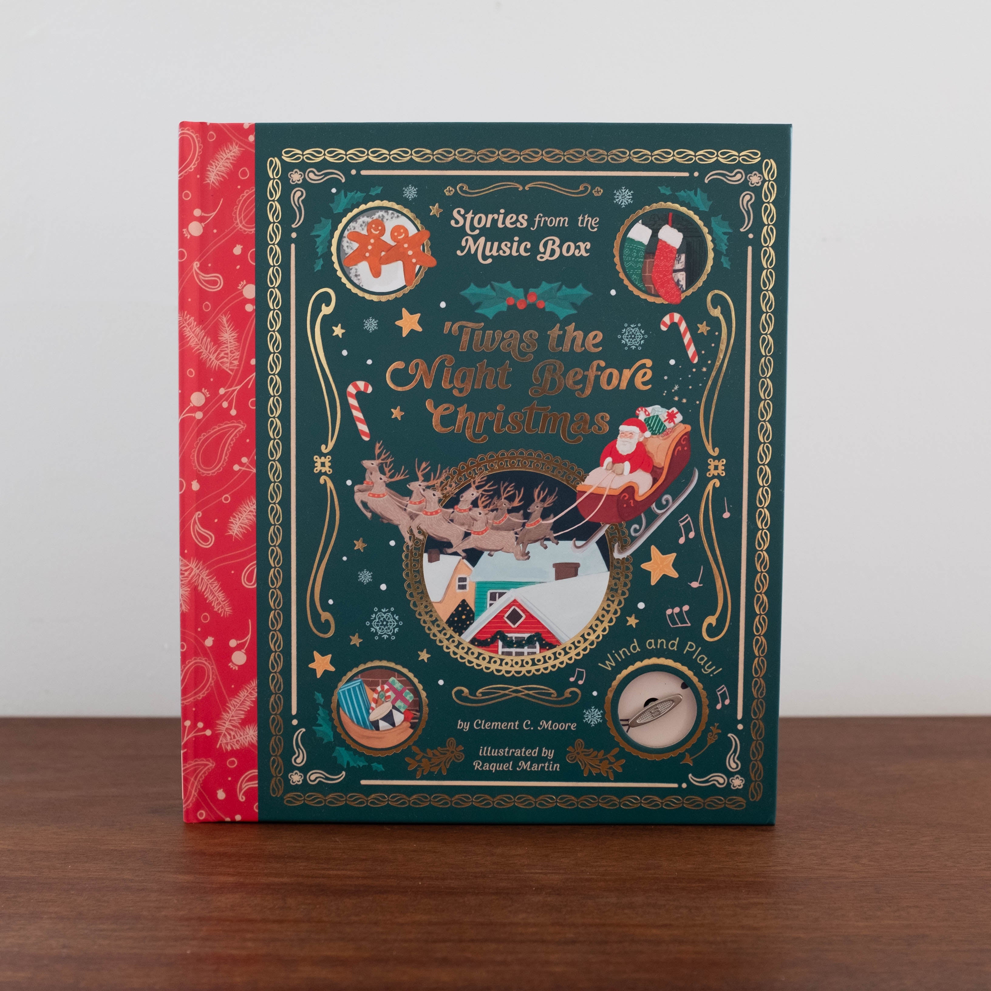 NEW Twas the Night Before Christmas Music Box Book