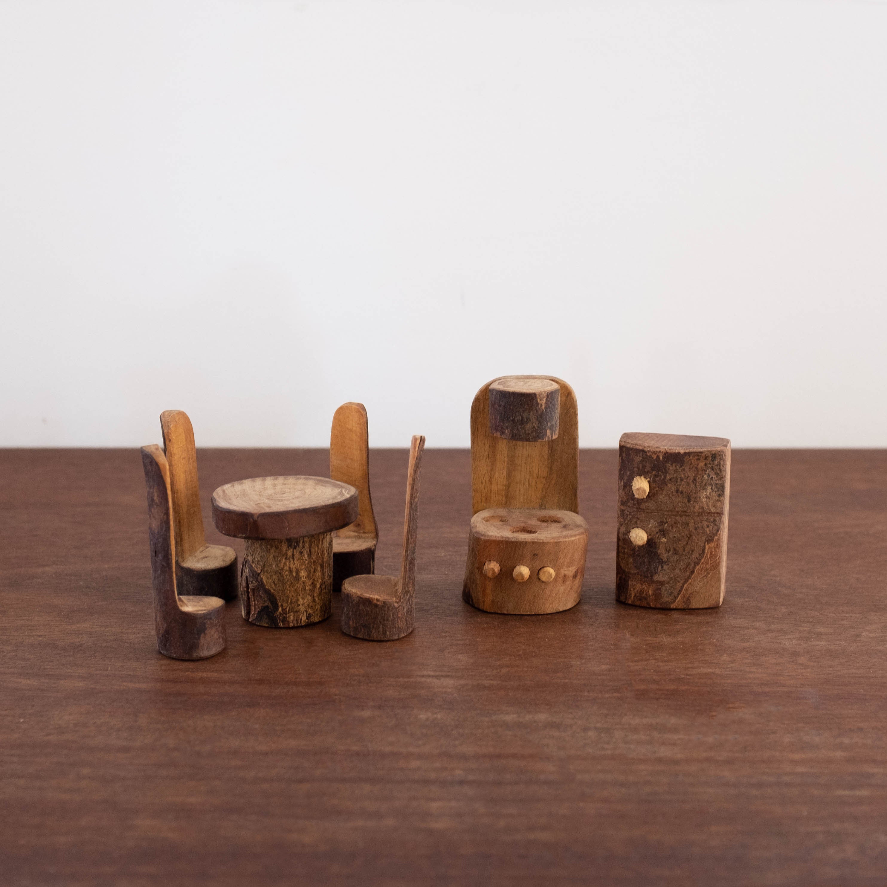 Wooden Doll Kitchen Set