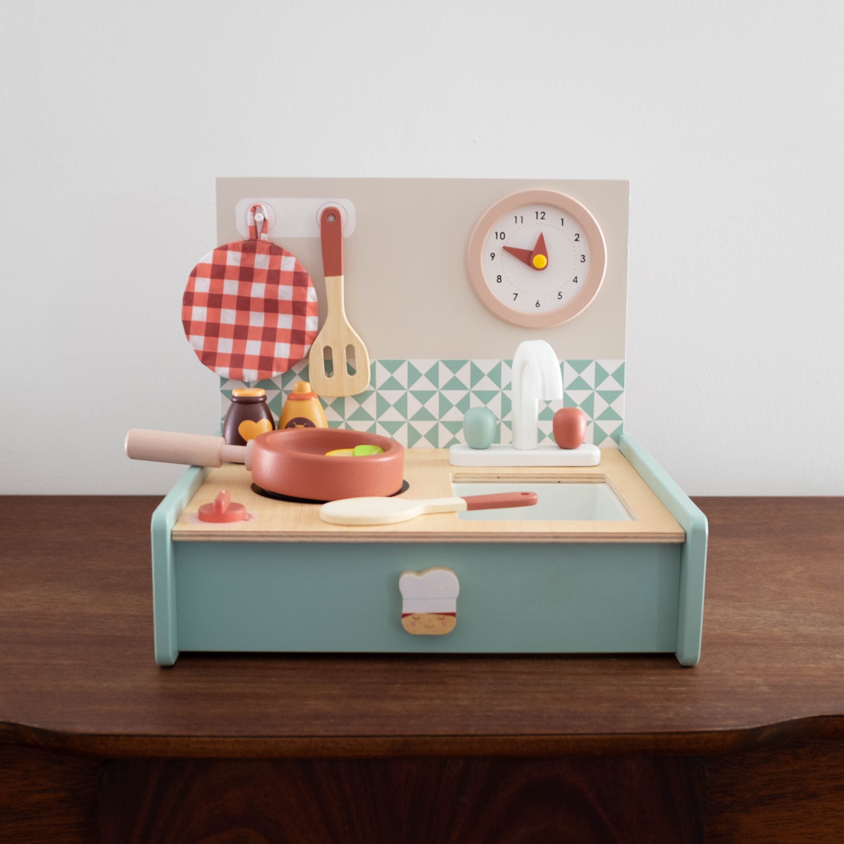 Wooden Kitchenette Set