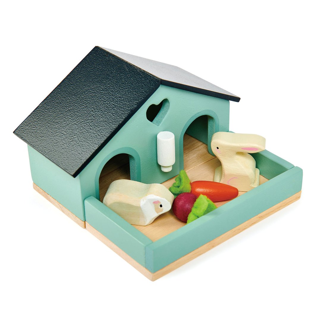 Pet Rabbit House Toy Set