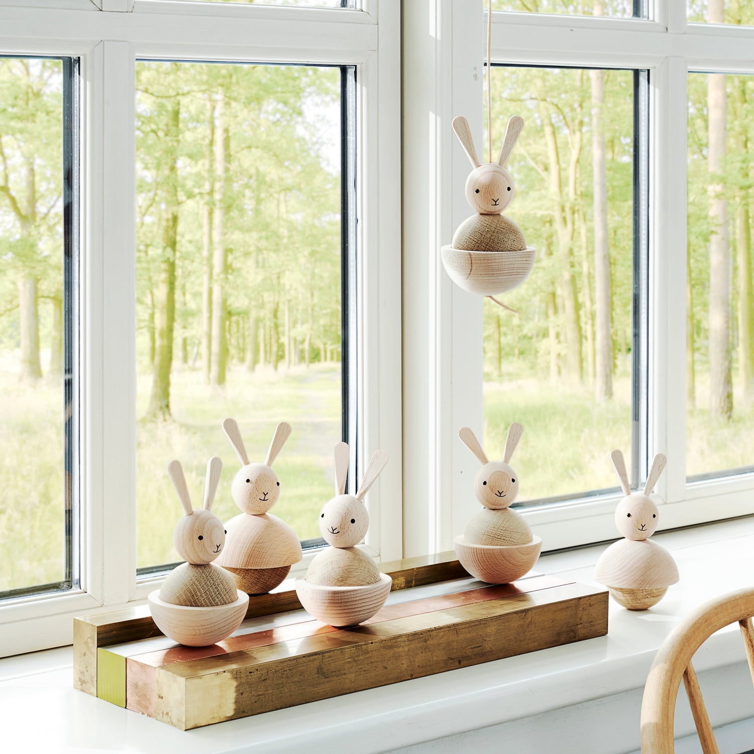 Wooden Rabbit Toy