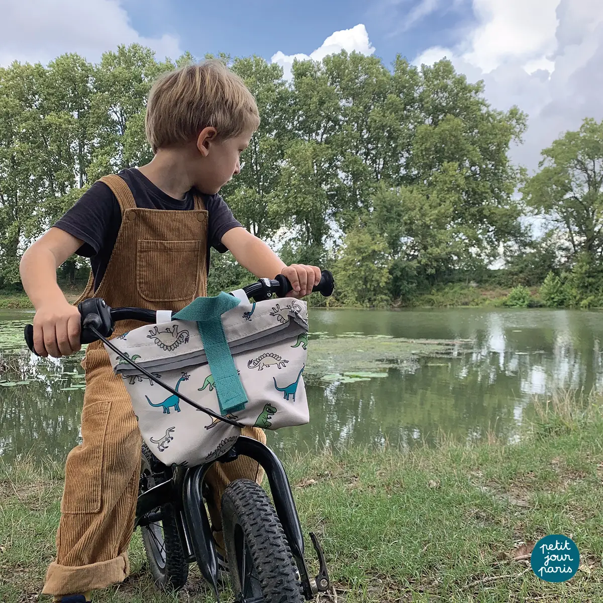 NEW Kiddie Bike Bag- Dinosaurs
