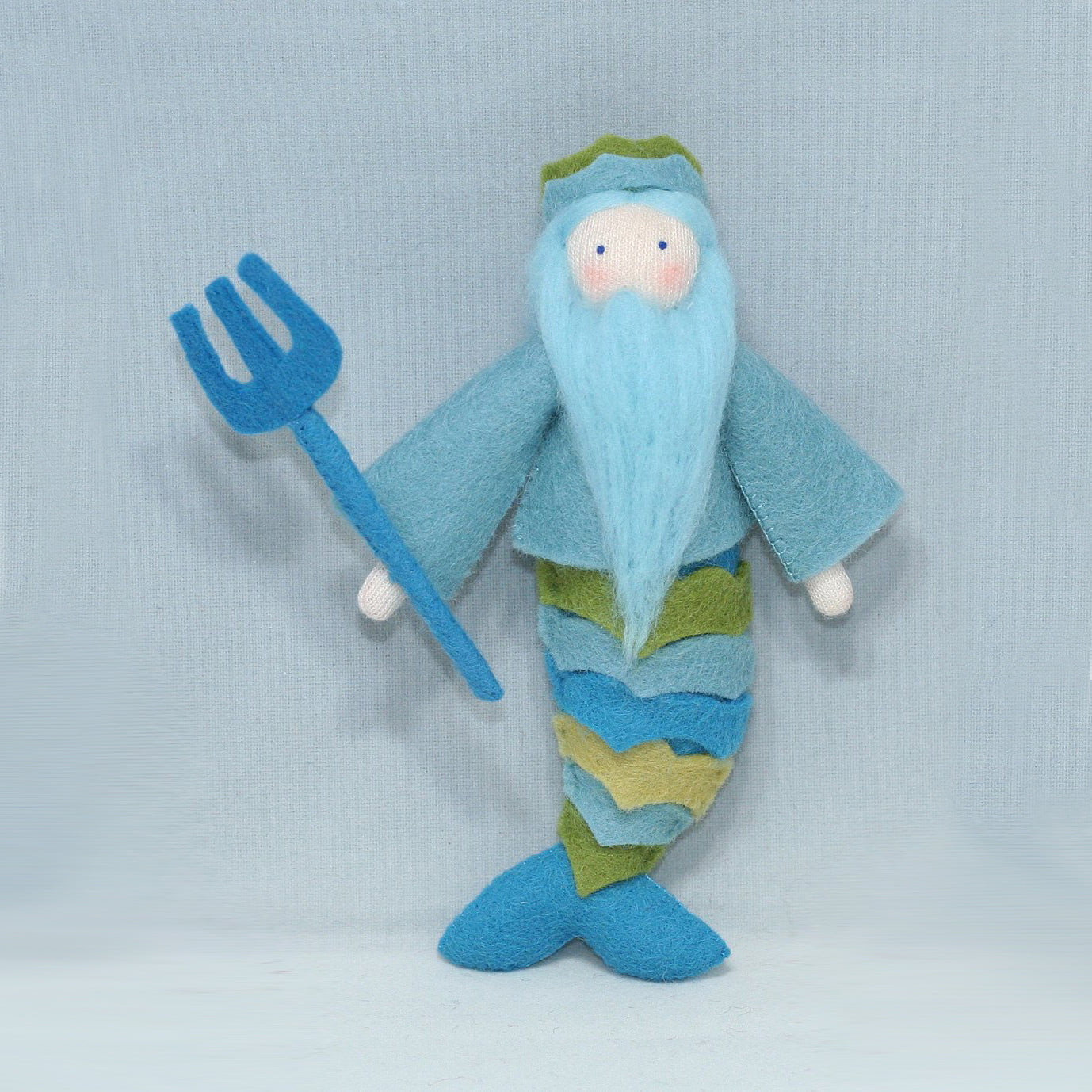 Wool Felt:  King Neptune Fairy